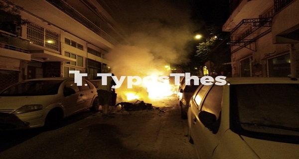 Επεισόδια και μολότοφ στο κέντρο της Θεσσαλονίκης