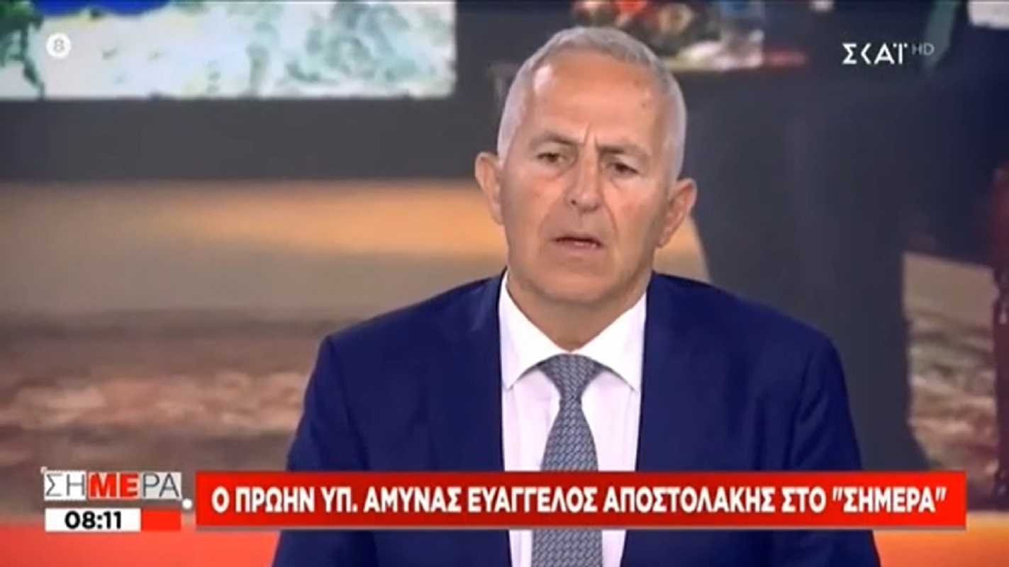 "Καρφί" Ναυάρχου Αποστολάκη στην πολιτική κατευνασμού του Ερντογάν:  "Ώρα για διπλωματική έκρηξη - Δεν φοβόμαστε την Τουρκία δεν είμαστε αμελητέα ποσότητα" [vid]