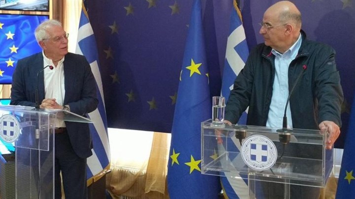 Ηχηρό  μήνυμα Δένδια από τον Έβρο: Να σταματήσει η Άγκυρα τη διπλωματία των κανονιοφόρων.