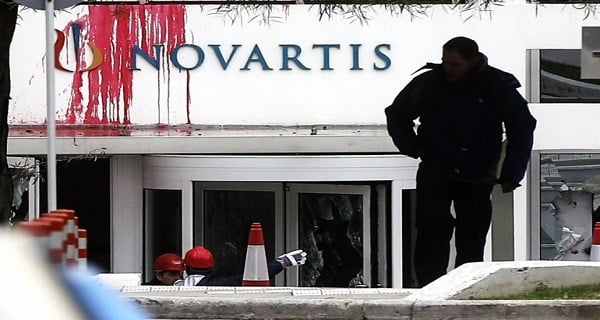 Μπούμερανγκ η δήθεν σκευωρία Novartis για την κυβέρνηση