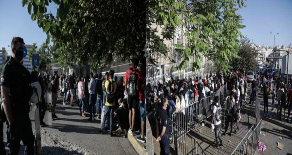 Χάος και σήμερα στην κεντρική Υπηρεσία Ασύλου