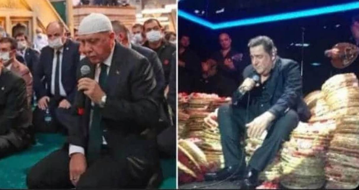 Ο Καρράς και ο φουκαράς.