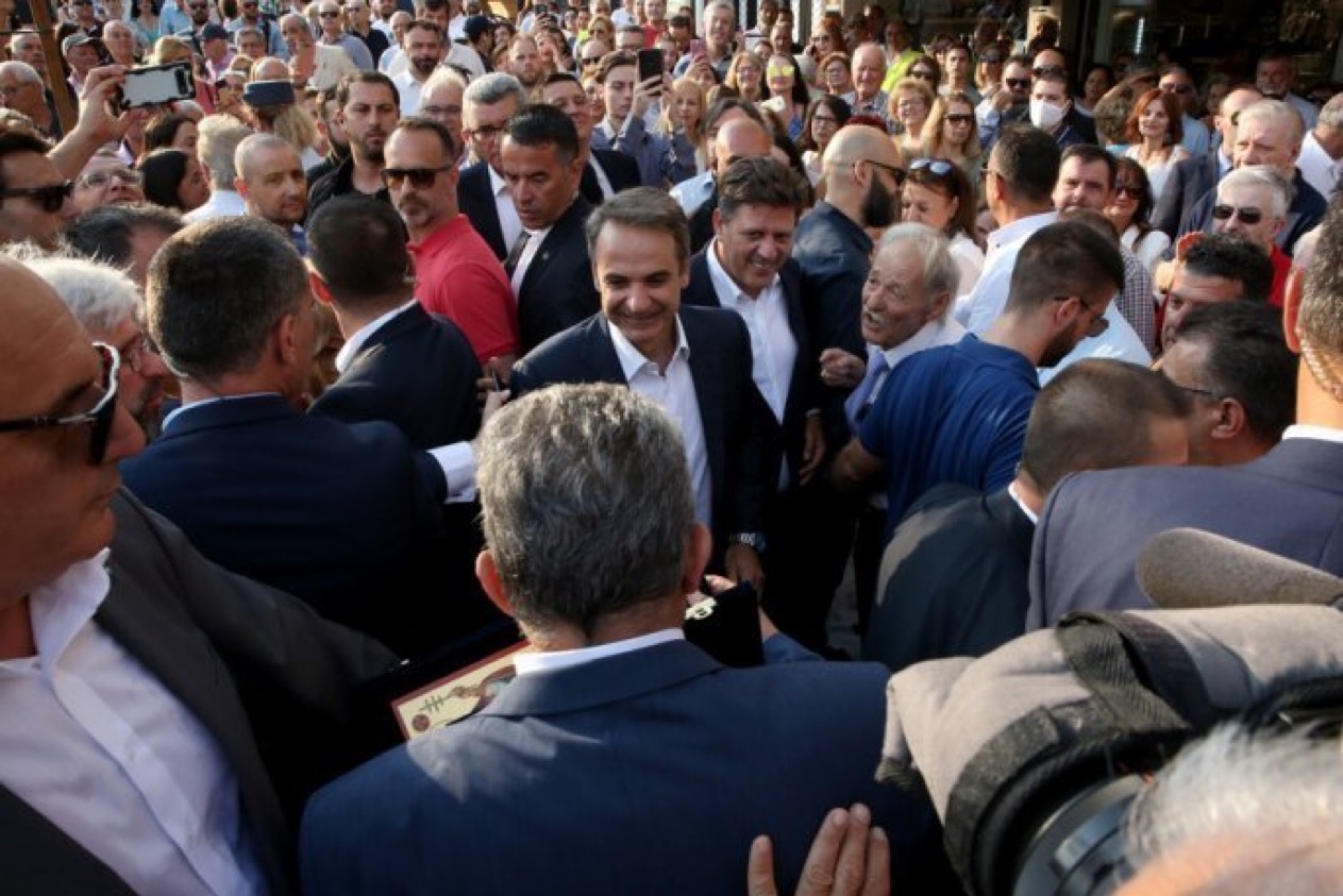 Πανηγύρι τα εγκαίνια του ΜΕΤΡΟ από τον Μητσοτακη.