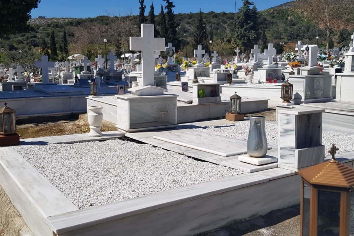 Στην Ελλάδα του 2020. Κλέβουν ακόμη και τα καντήλια από τους ταφους.