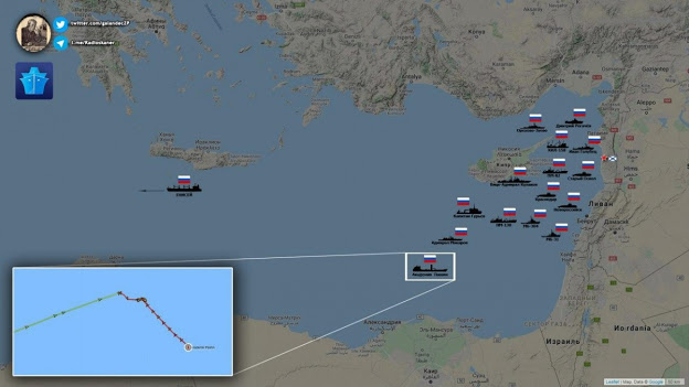 Συγκέντρωση μεγάλου αριθμού ρωσικών πολεμικών πλοίων στα ανοιχτά της Κύπρου 6 CFDF696A 34DF 44C8 8D1F E937F3BCCC08