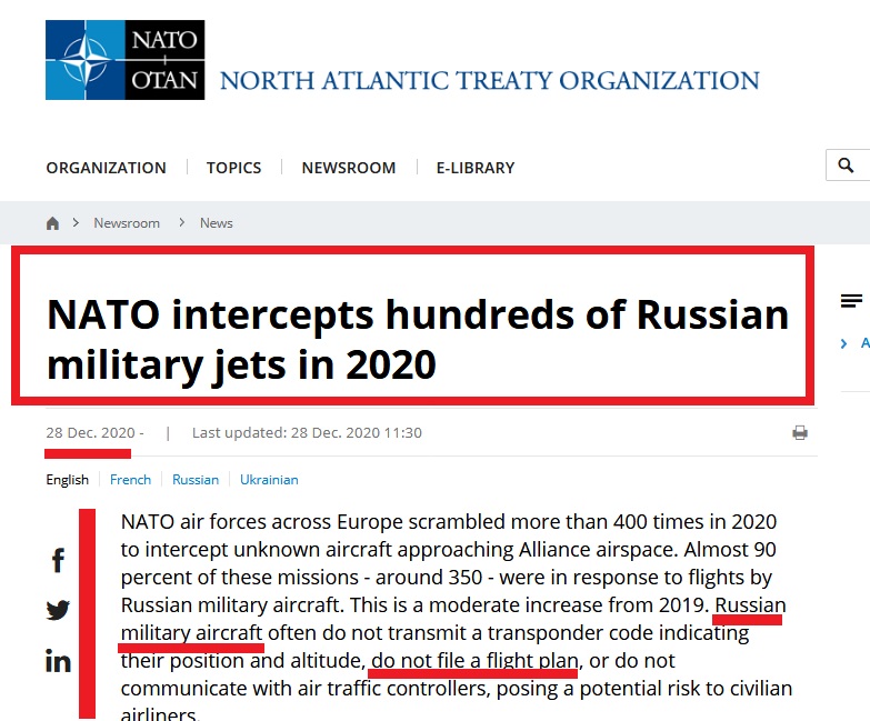 Αναχαιτησεις ΝΑΤΟ