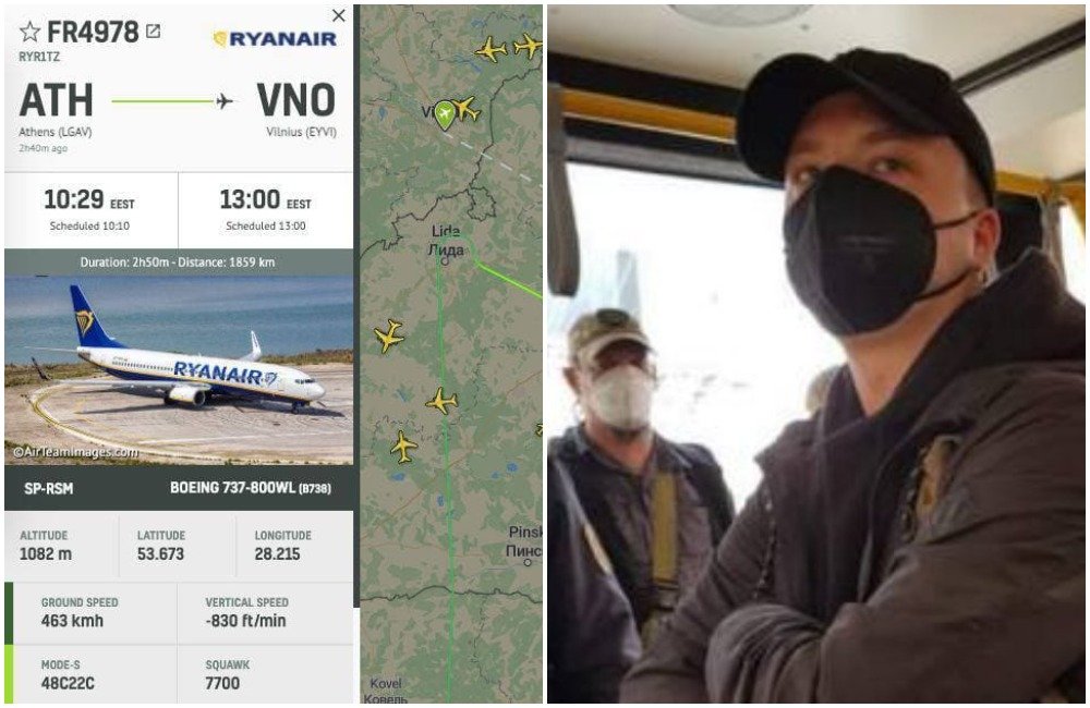Κρατική αεροπειρατεία σε αεροπλάνο της Ryanair από την Αθήνα! Το προσγείωσαν στην Λευκορωσία αντί για την Λιθουανία! 8 5A49911B 6265 4AAE 8EAF 5BDF8775BA63