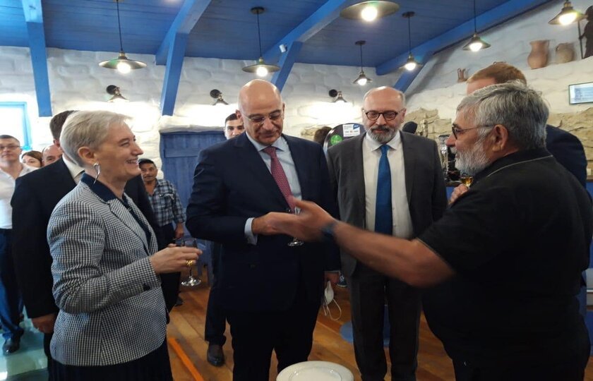 Οι Πόντιοι της Ανάπας και του Γκελεντζίκ έκαναν τον Νίκο Δένδια να νιώθει πως είναι στην Ελλάδα 8 E51E571B 4DB6 44A3 9890 1302BFB54541