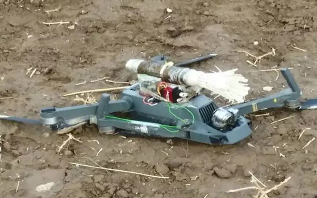 Οι επιθέσεις του PKK σε βάσεις της τουρκίας και η αυξανόμενη απειλή των mini drone για τα συστήματα ασφαλείας... 8 dji mavic pro rigged with bomb seized in turkey