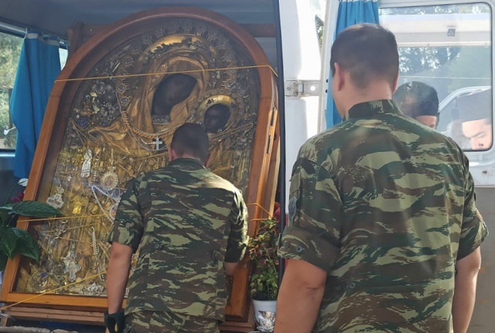 Η Εικόνα της Παναγίας Γοργοϋπηκόου στους καταδρομείς της Ρεντίνας