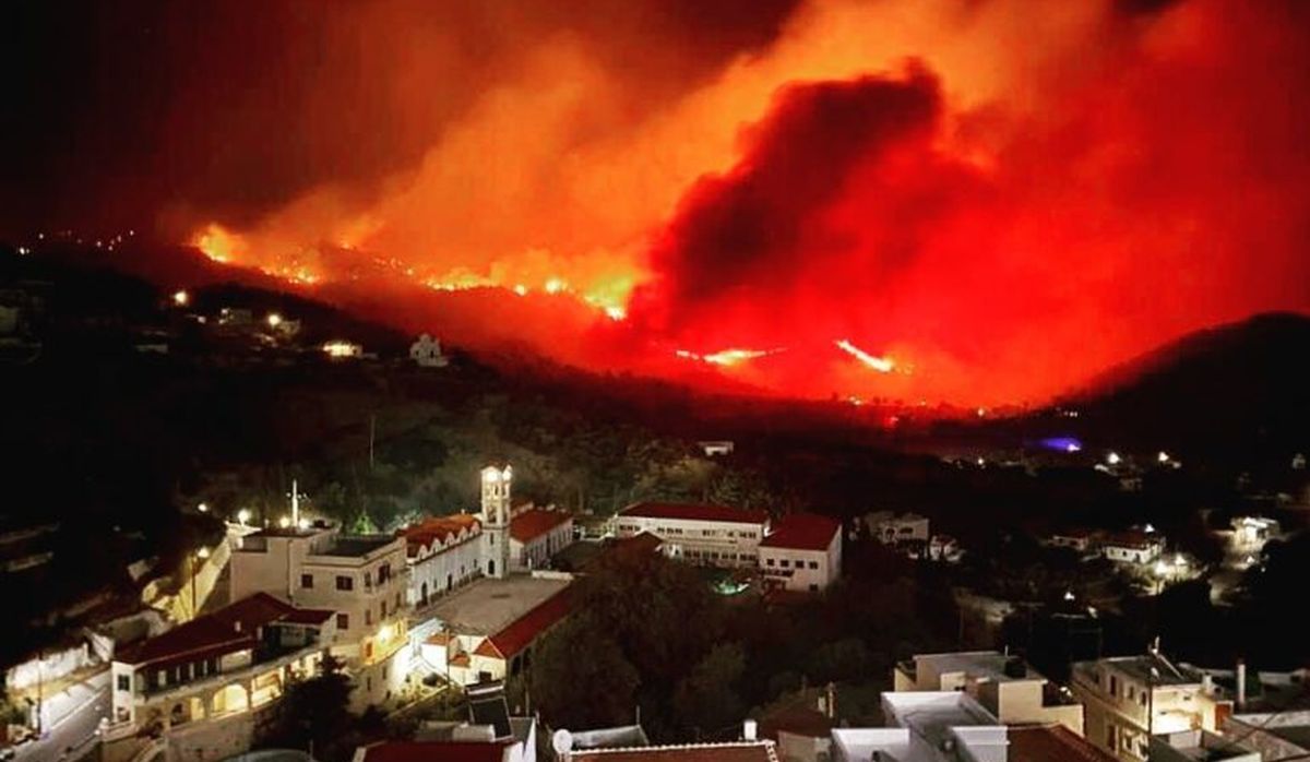 Κάρπαθος: Μυρίζει εμπρησμός και εθνικό σαμποτάζ