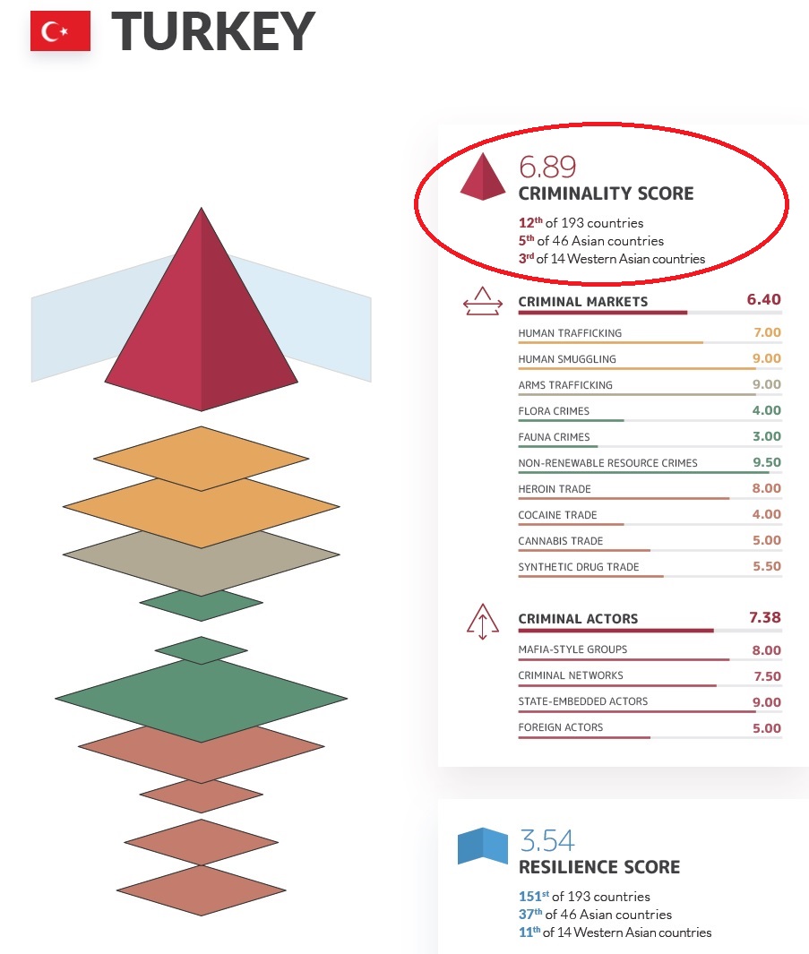 Η Τουρκία είναι ένα κράτος μαφία, τώρα περισσότερο από ποτέ, αναφέρει έκθεση που χρηματοδοτήθηκε από ΗΠΑ και ΕΕ 6 toyrkia
