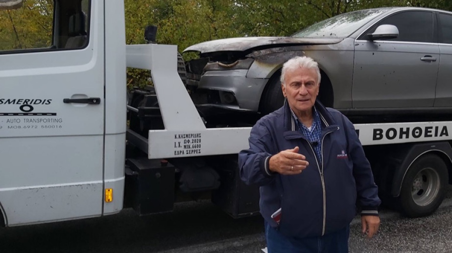 Πήρε φωτια το αυτοκίνητο του Παναγιώτη Ψωμιάδη - Σώθηκε απο θαύμα 18 C661F79B 6BE7 4D5E 8FEC 62517C56C75E