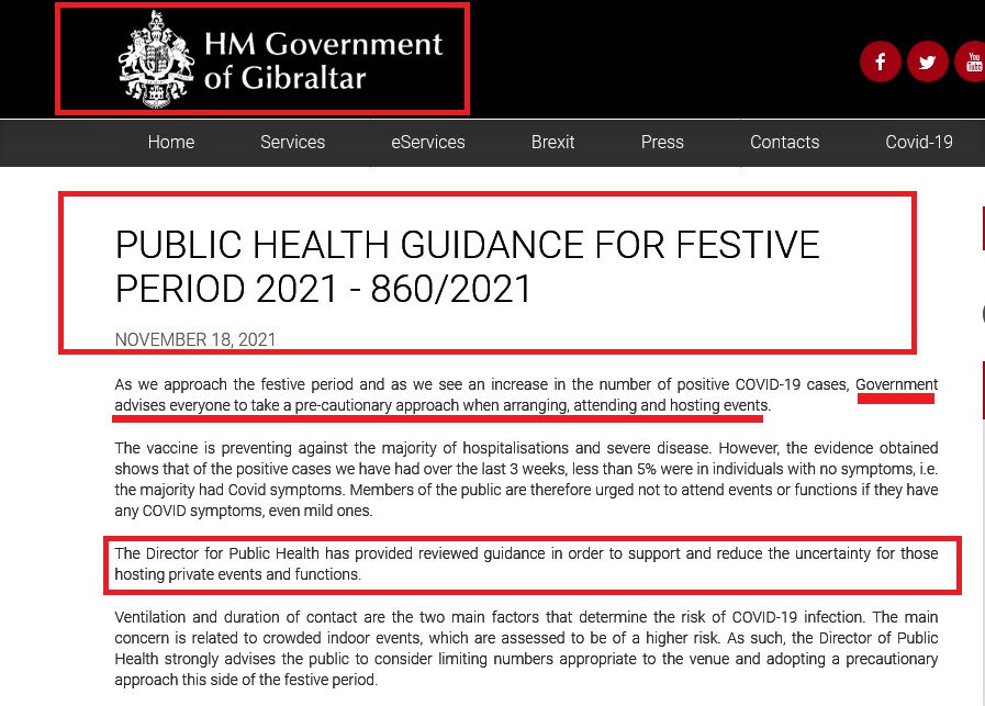 PUBLIC HEALTH GUIDANCE FOR FESTIVE PERIOD 2021 1