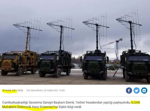 Ο τουρκικός στρατός παρέλαβε νέο σύστημα ηλεκτρονικού πολέμου 6 A2FD328C B43D 44D1 8633 A3A2E8A3EAF0