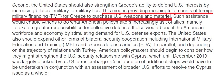 Ποιος και γιατί δεν αξιοποιεί το FMF (Foreign Military Financing) με ΗΠΑ στο πλαίσιο των γεωστρατηγικών εξελίξεων σε Αν. Μεσόγειο 14 FMF 0