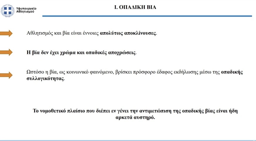 Οπαδική βια: Προσωρινή αναστολή λειτουργίας όλων των συνδέσμων έως 31 Ιουλίου 20 0FA2920D 3F1F 434A 9AB5 01A1C482FF8A