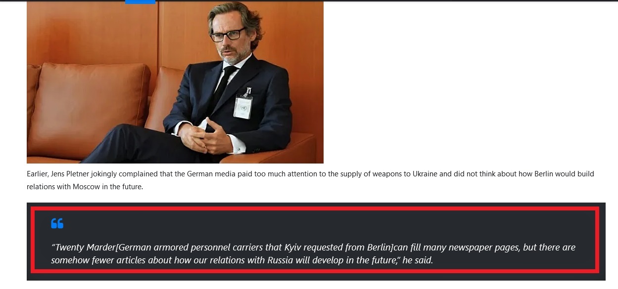 Putins Man Advisor to the Chancellor of Germany
