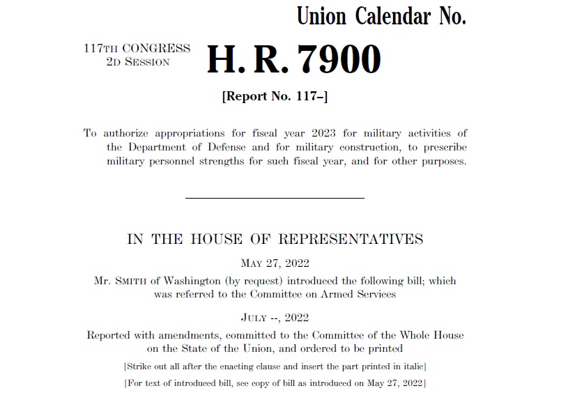 congres defence bill