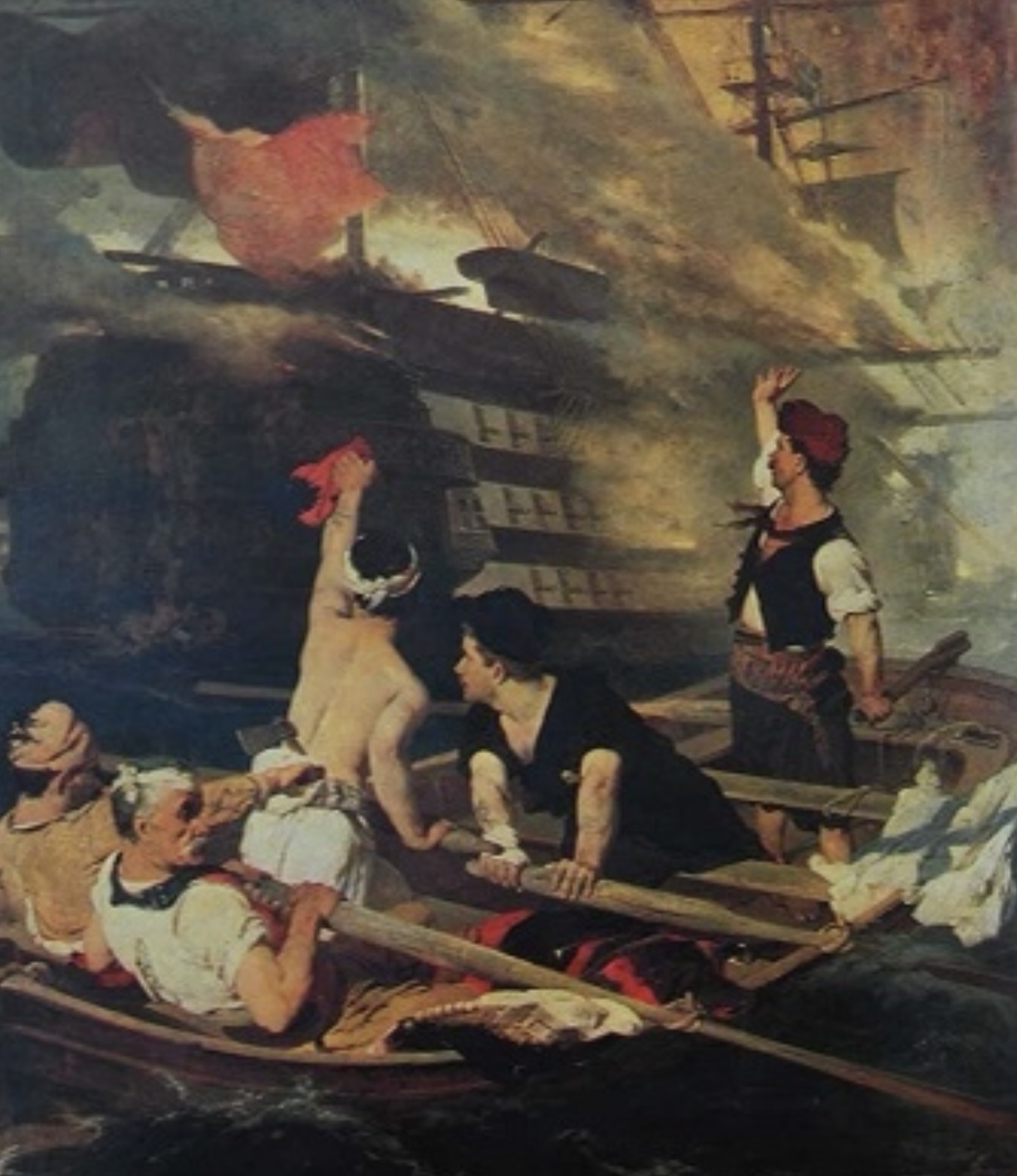 Η Πυρπόληση της Τουρκικής Ναυαρχίδας στη Χίο από τον Κανάρη(1822) 6 F3635DBF 61AD 470A 9273 8F40179A0111