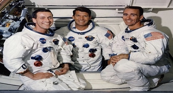 Apollo 7 -Το πρώτο όχημα που ταξίδεψε στο Διάστημα με τριμελές πλήρωμα