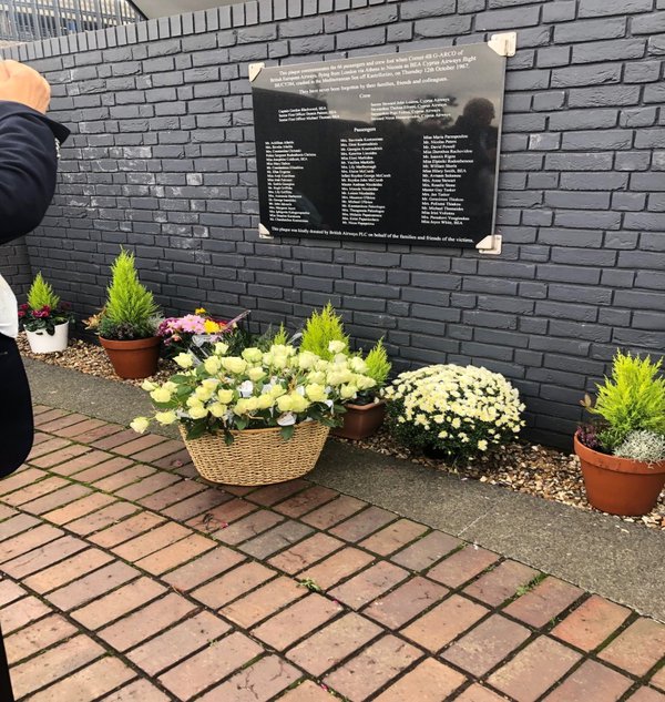 Το δεύτερο Μνημόσυνο για τα δολοφονηθέντα 66 θύματα της πτήσης CY 284 12 Οκτωβρίου 1967 9 IMG 4129