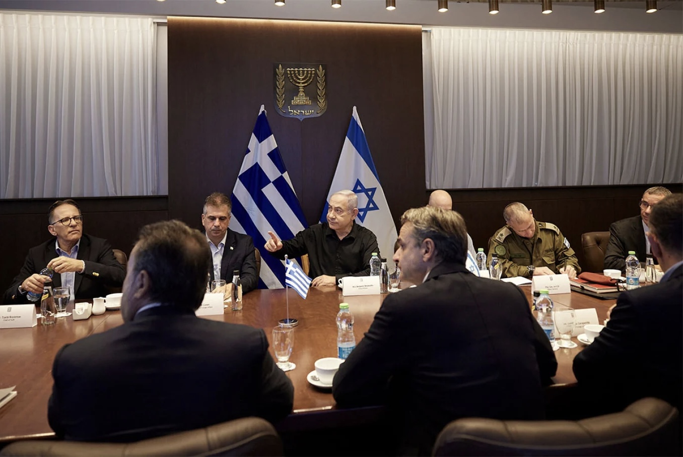 Στο Ισραηλ, τελευταίος και καταϊδρωμένος ο Μητσοτακης 12 IMG 4925