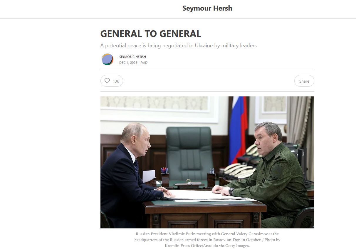 Πληροφορίες πως ο Ουκρανός αρχιστράτηγος Valery Zaluzhny διαπραγματεύεται κρυφά με τον Ρώσο ομόλογό του Valery Gerasimov, κατάπαυση του πυρός, παραμερίζοντας τον Ζελενσκι 6 IMG 7999