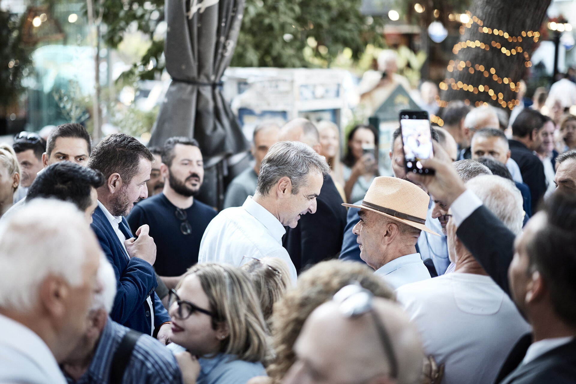 Αιφνιδιαστική ομιλία Μητσοτακη στο Χαϊδαρι 11 IMG 4666