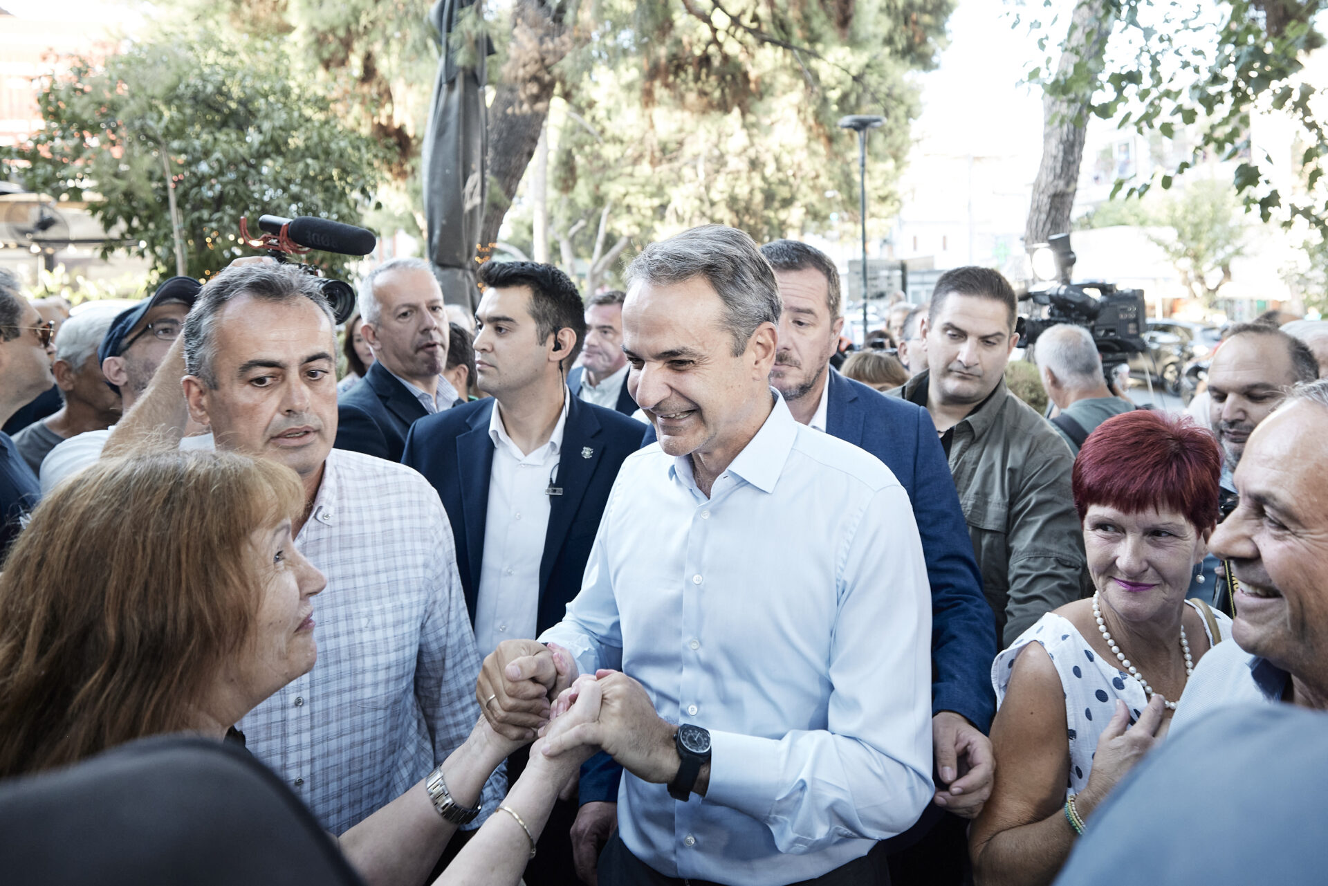 Αιφνιδιαστική ομιλία Μητσοτακη στο Χαϊδαρι 12 IMG 4667