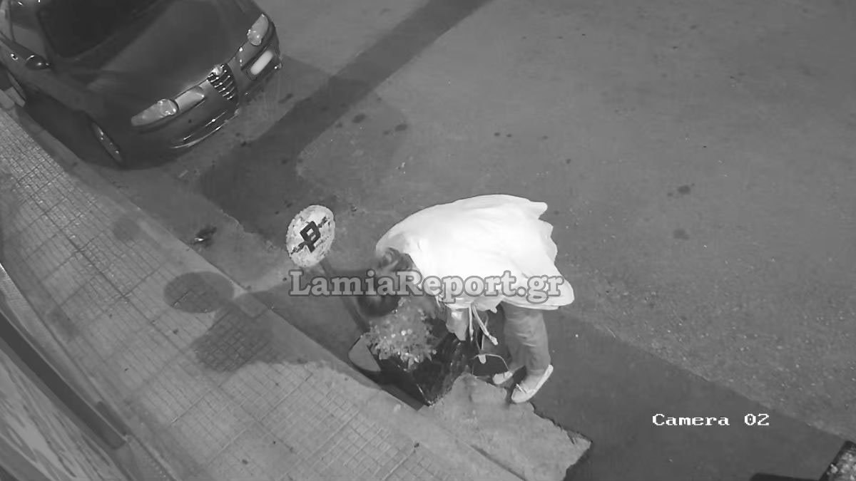 Γυναίκα στη Λαμία πιάστηκε επ’ αυτοφώρω από κάμερα ασφαλείας να κλέβει φρεσκοφυτεμένα λουλούδια από τις ζαρντινιέρες καταστήματος! 6 IMG 6604