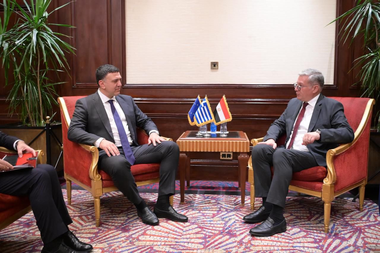 Συνάντηση του Βασίλη Κικίλια με τον Υπουργό Πετρελαίου και Ορυκτών Πόρων της Αιγύπτου, Karim Badawi 83 IMG 8607