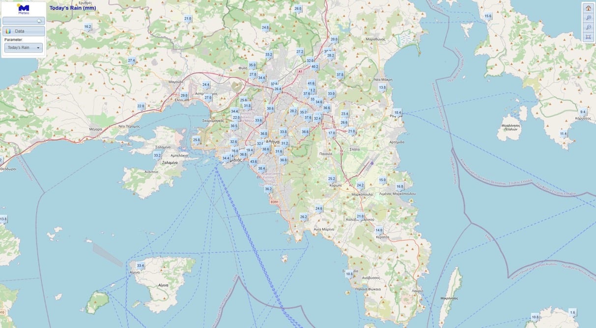 Θοδωρής Κολυδάς: Το διπλό πέρασμα των καταιγίδων από την Αττική και τι σημαίνει 40 χιλιοστά βροχής 6 IMG 9357