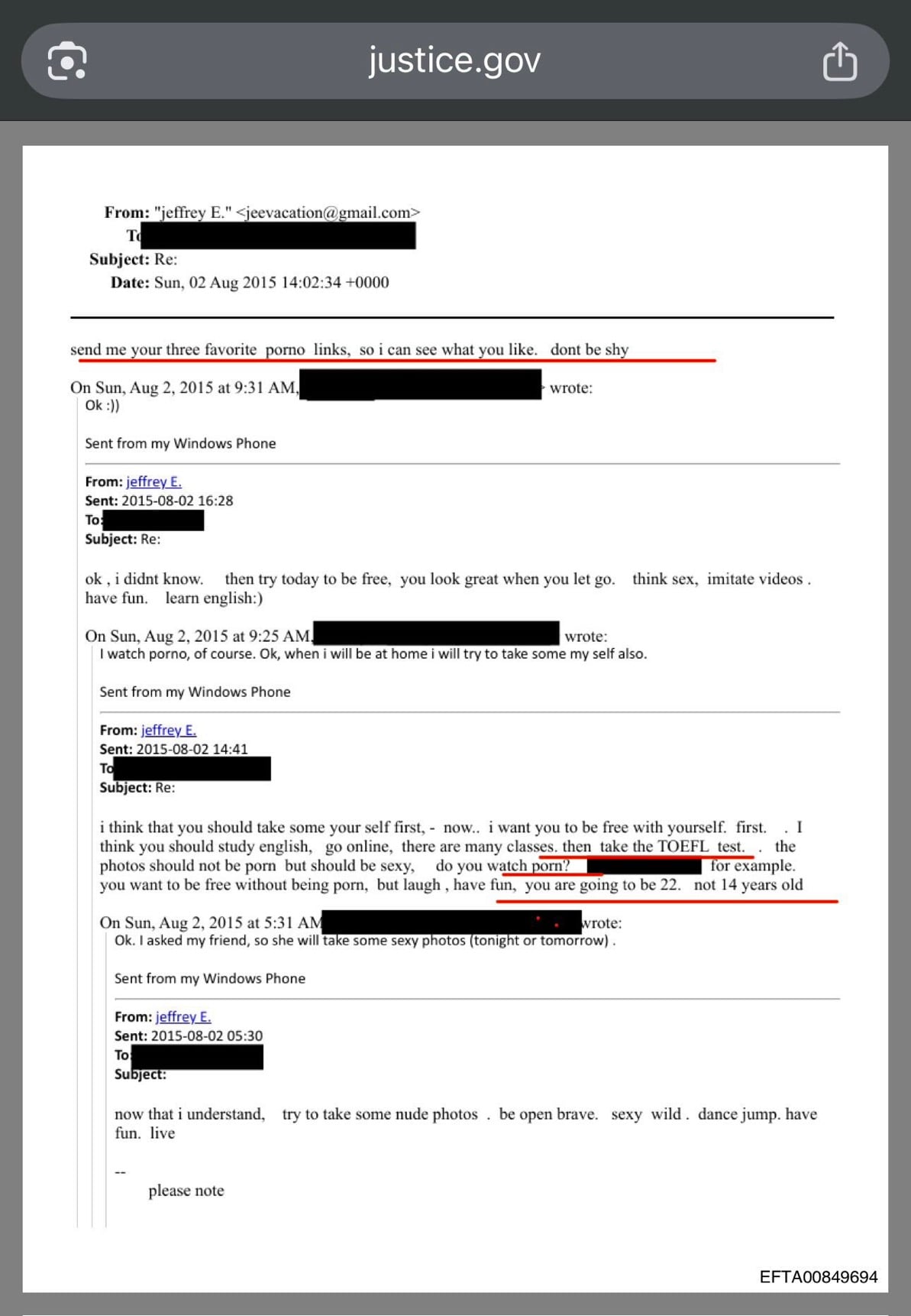 Επστάιν: Νέο email με θύμα αποδεικνύει το μέγεθος της κτηνωδίας 6 IMG 1858