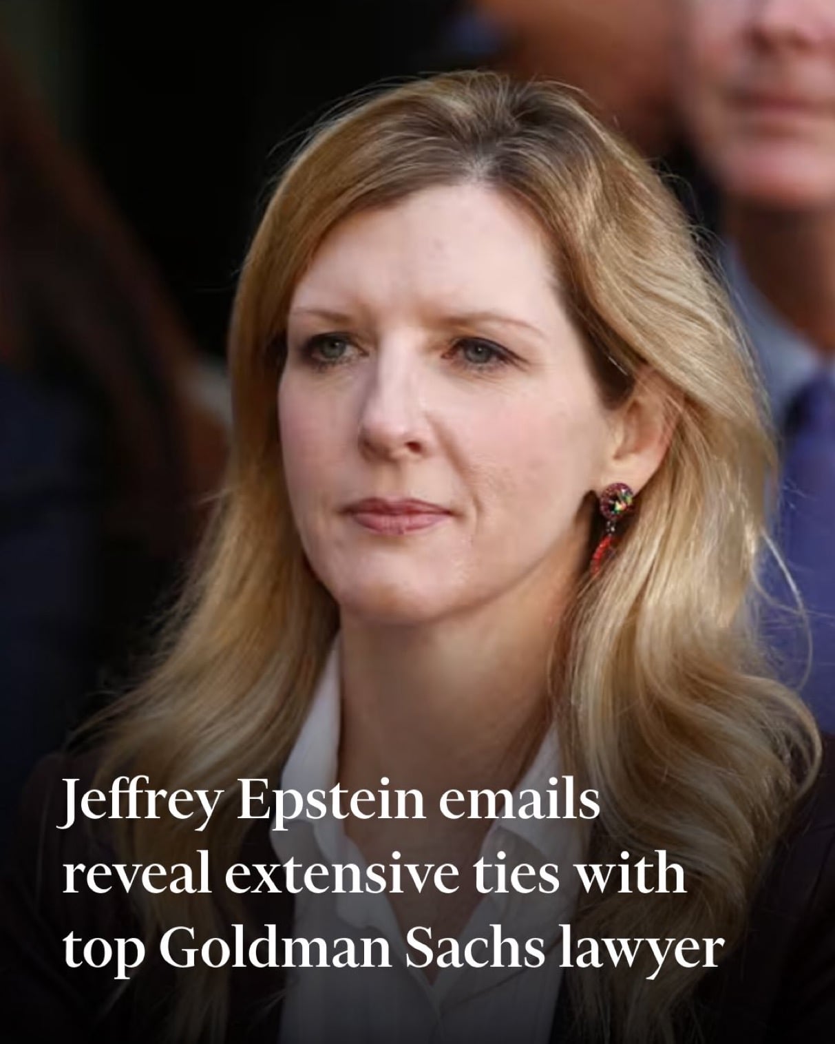 Νέα βόμβα από τους Financial Times για Επσταιν και τη δικηγόρο της Goldman Sachs, Κάθι Ρούμλερ 6 IMG 2818