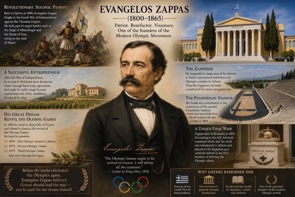 Ευάγγελος Ζάππας: Από επαναστάτης του ’21 σε μεγάλος ευεργέτης και πατέρας των σύγχρονων Ολυμπιακών αγώνων 12 IMG 7746