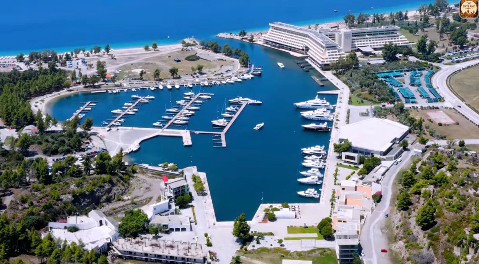 Porto Carras Grand Resort: Η Απόλυτη Εναέρια Περιήγηση στη Χαλκιδική