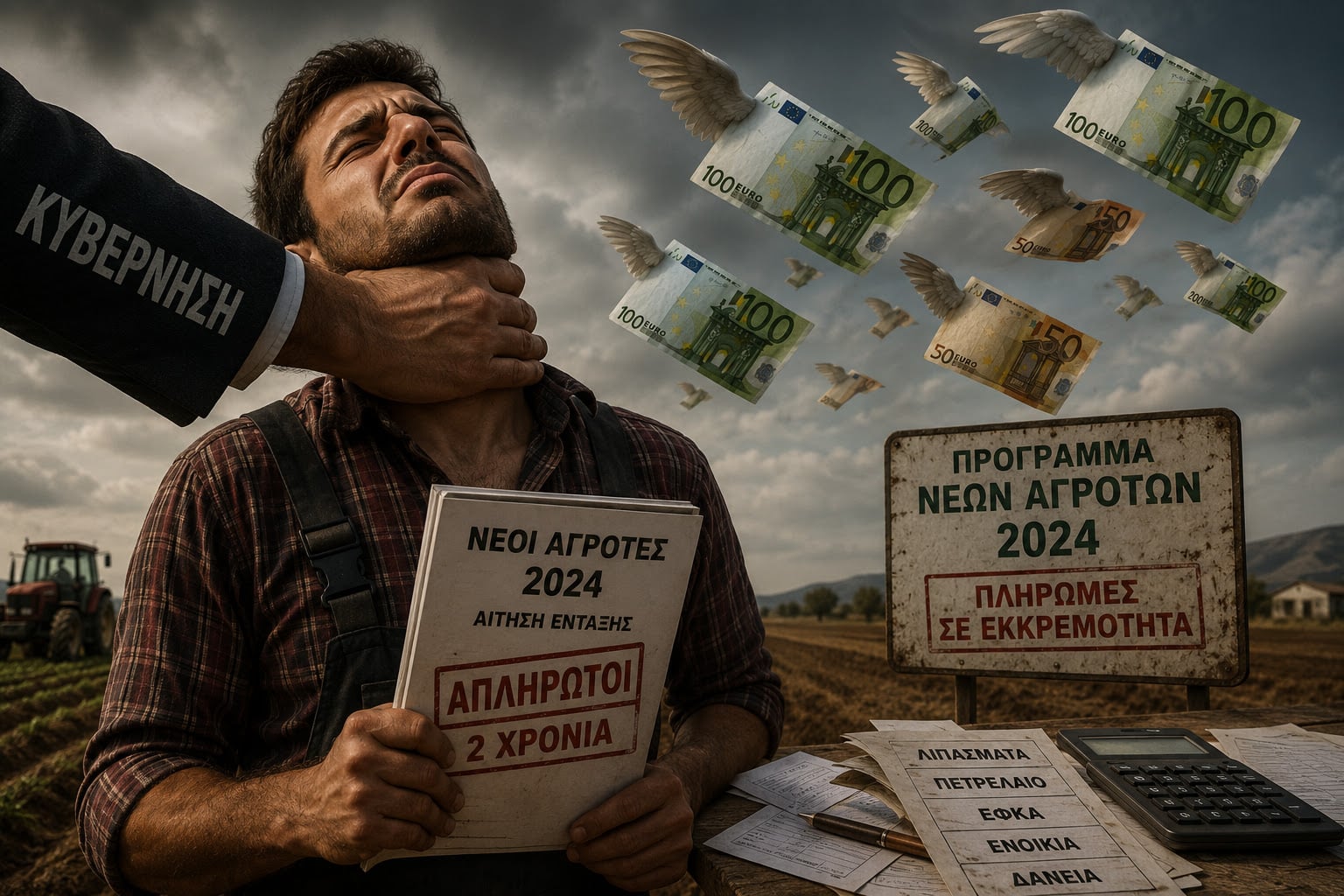 Νέοι Αγρότες 2024: Η κυβέρνηση κρατά χιλιάδες δικαιούχους απλήρωτους εδώ και δύο χρόνια