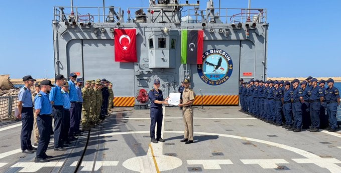 Ενισχύεται η στρατιωτική συνεργασία Τουρκίας Λιβύης με ναυτική εκπαίδευση