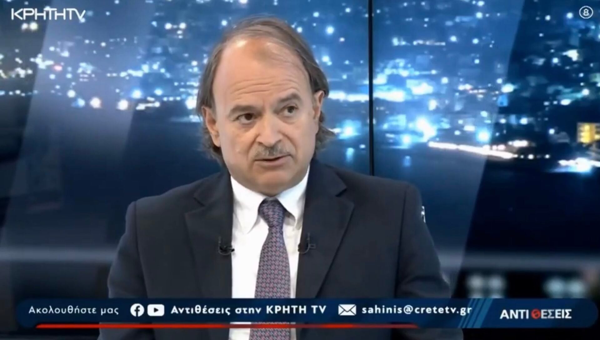 Ο καθηγητής Ιωαννίδης στον Γιώργο Σαχινη περιγράφει την πραγματικότητα όπως ουδείς άλλος