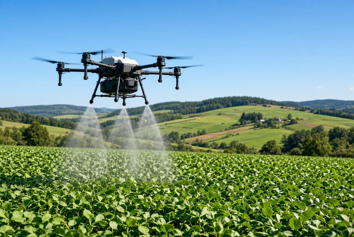 Η ΕΕ ανοίγει τον δρόμο για γεωργικά drones: Άρση της μακροχρόνιας απαγόρευσης αεροψεκασμών φυτοφαρμάκων