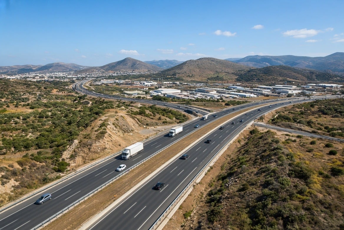 Ελευσίνα Οινόφυτα: Ο αυτοκινητόδρομος των 40 χιλιομετρων που θα γίνει η βόρεια παράκαμψη της Αθήνας