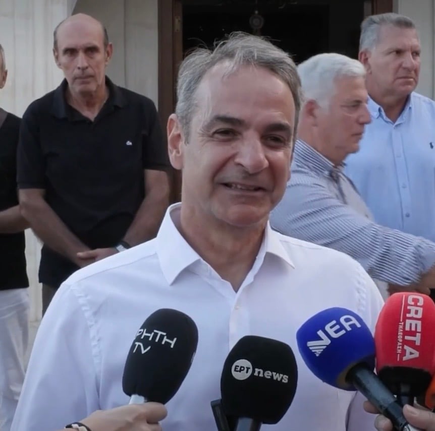 Το,προσκύνημα του Πρωθυπουργού στα Χανιά για τον Δεκαπενταύγουστο