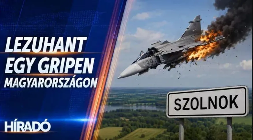 Συνετρίβη ουγγρικό μαχητικό Gripen σε στρατιωτικό αεροδρόμιο