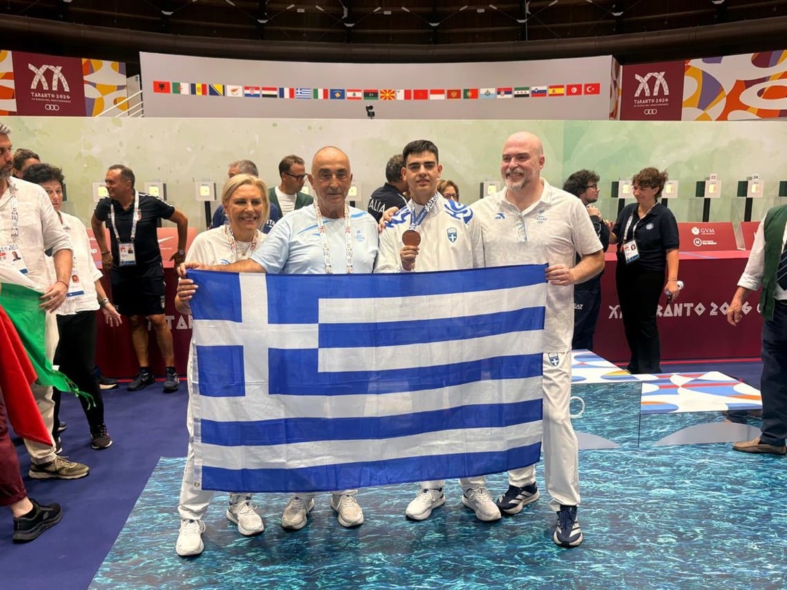 Xάλκινο μετάλλιο στην σκοποβολή ο Aγγελος Στέλιος Σαραντάκης 8 IMG 1424
