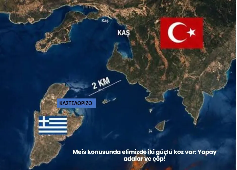 Τούρκοι: Να κάνουμε το Καστελόριζο σκουπιδότοπο και να χτίσουμε τεχνητά νησιά γύρω του
