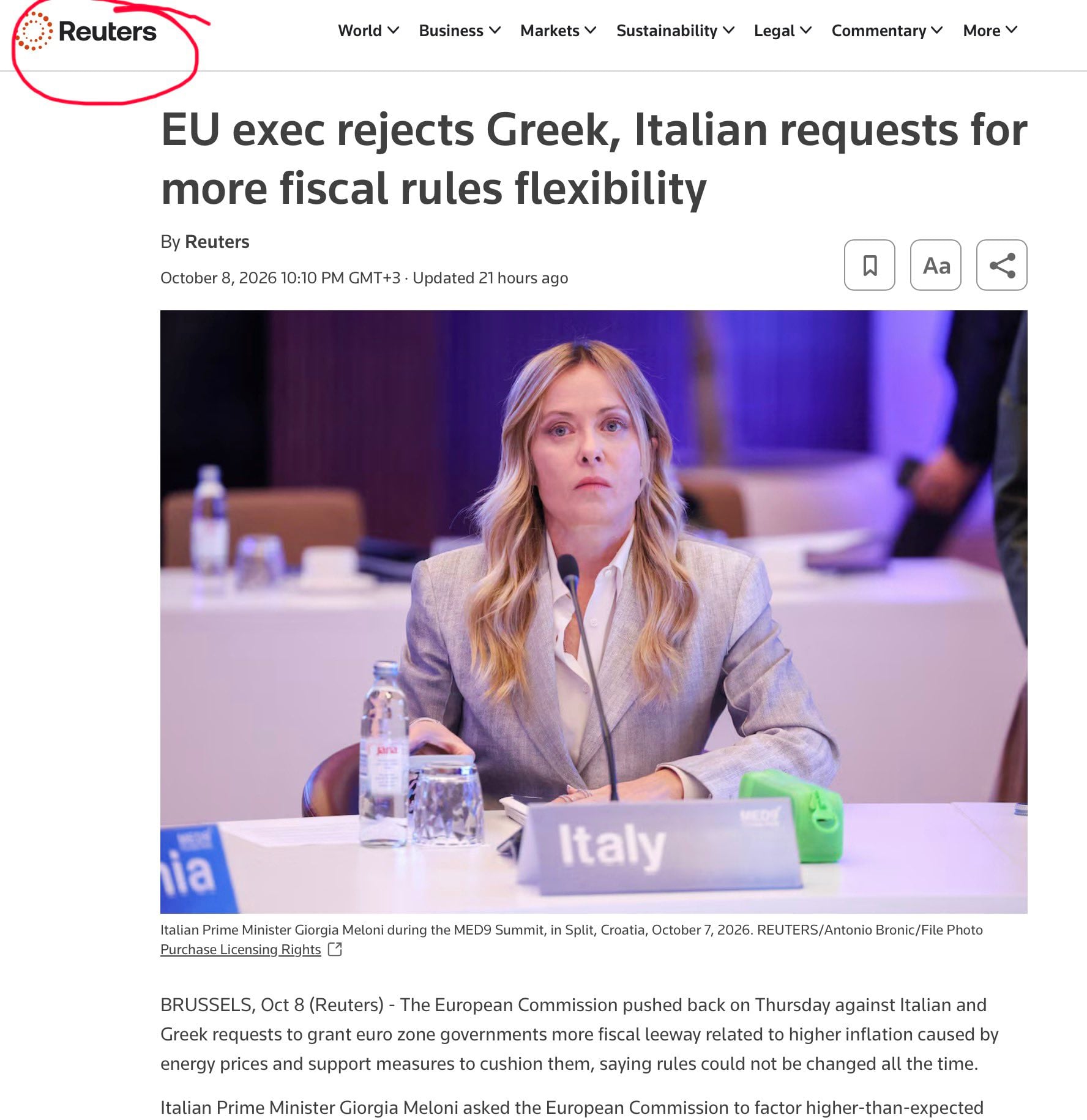 Θεωρούν τους Έλληνες μπαμπουίνους: Τα ΜΜΕ κρύβουν την απόρριψη της Κομισιόν στην επιστολή Μητσοτάκη