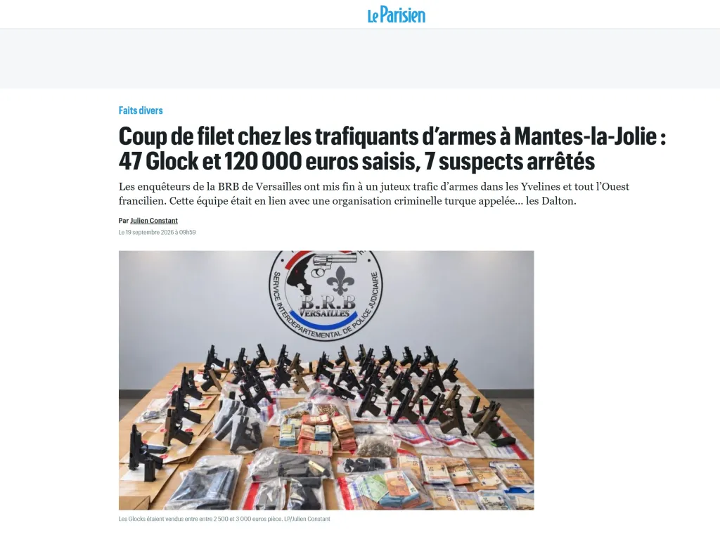 Παράνομα Glock «made in Turkey»: Κατασχέσεις σε Ευρώπη και Αμερική και υποψίες για εμπλοκή της MIT